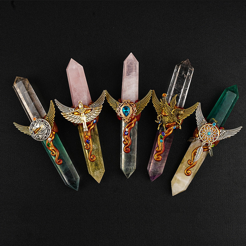 Gemstone Crystal Magic Wands