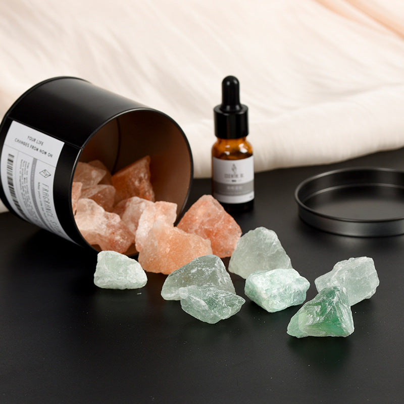 Factory direct supply crystal diffuser stone fireless aromatherapy stone essential oil set home indoor creative fragrance gift wholesale