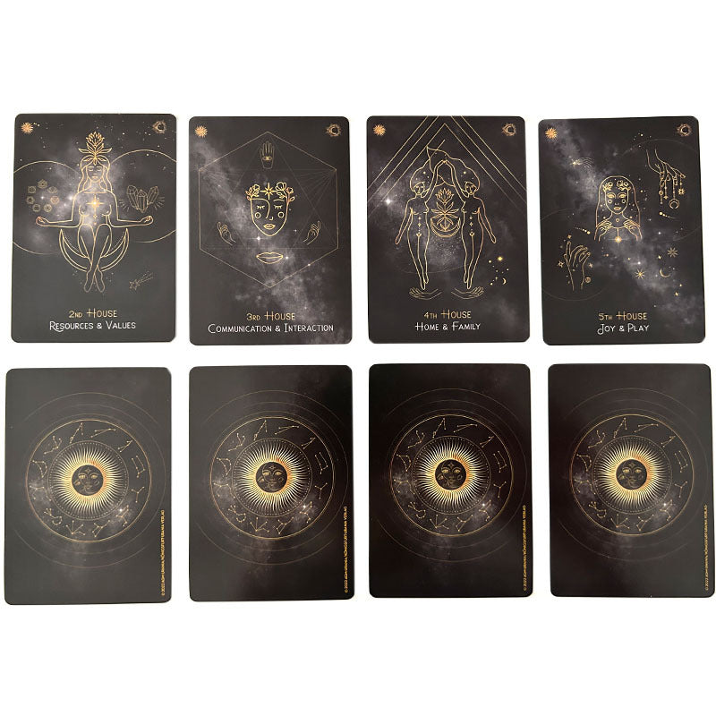Magic Celestial Astrology tarot cards