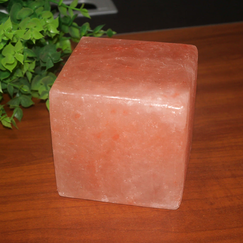 Spiritual Senses UK Natural Himalayan square crystal salt brick