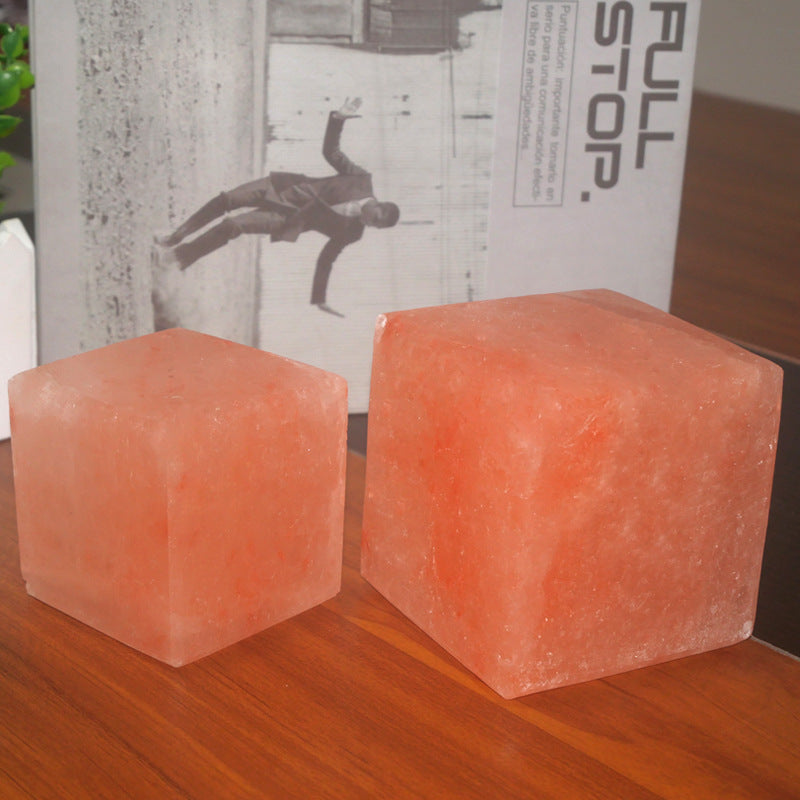 Spiritual Senses UK Natural Himalayan square crystal salt brick