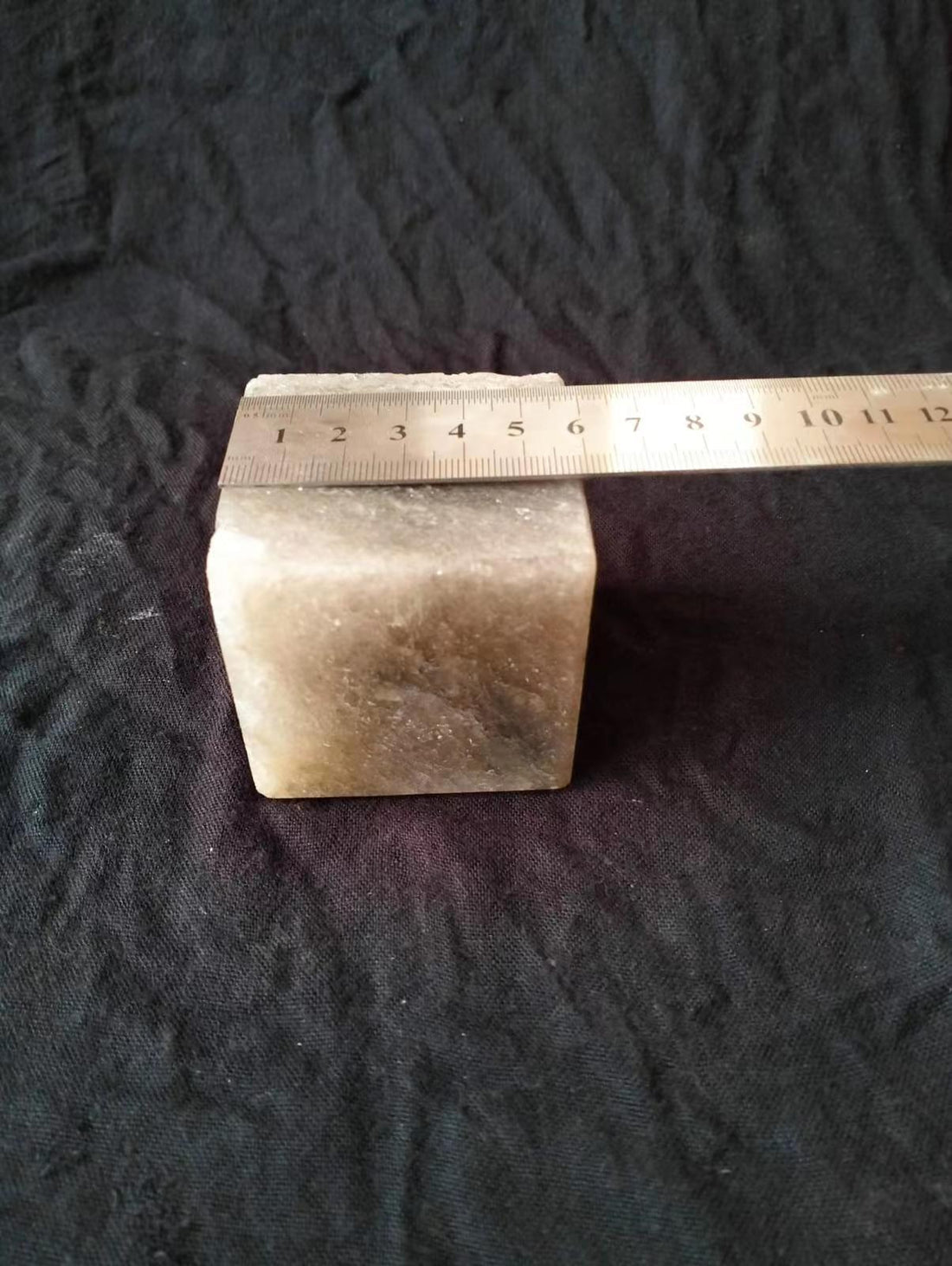 Spiritual Senses UK Natural Himalayan square crystal salt brick