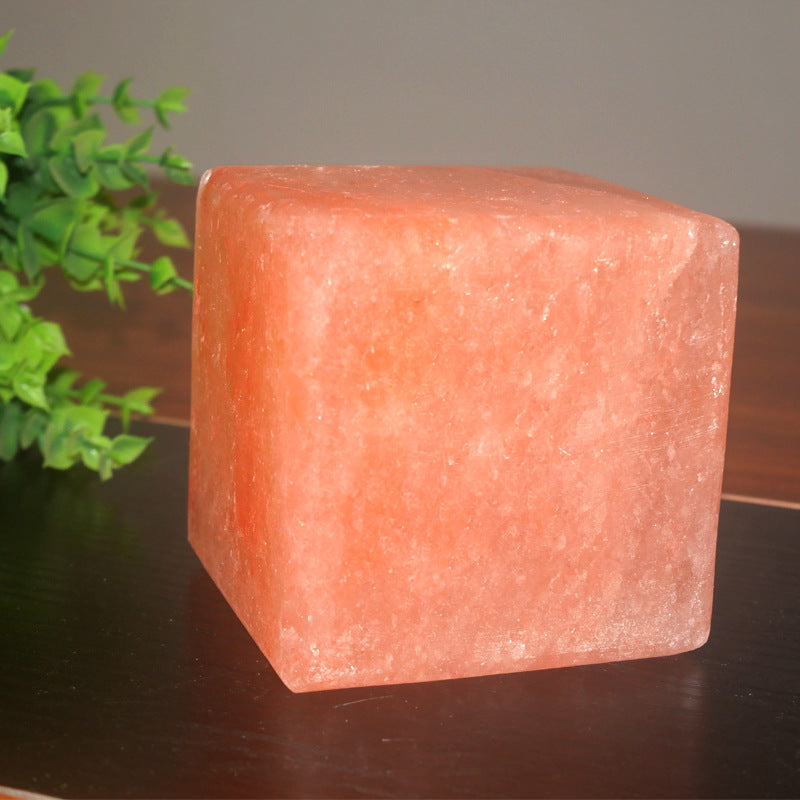 Spiritual Senses UK Natural Himalayan square crystal salt brick