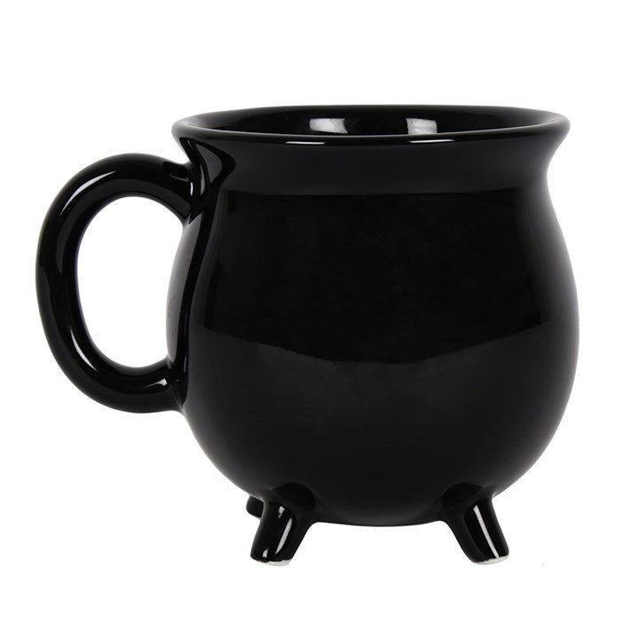 Wiccan and Witch Black Cauldron Mug