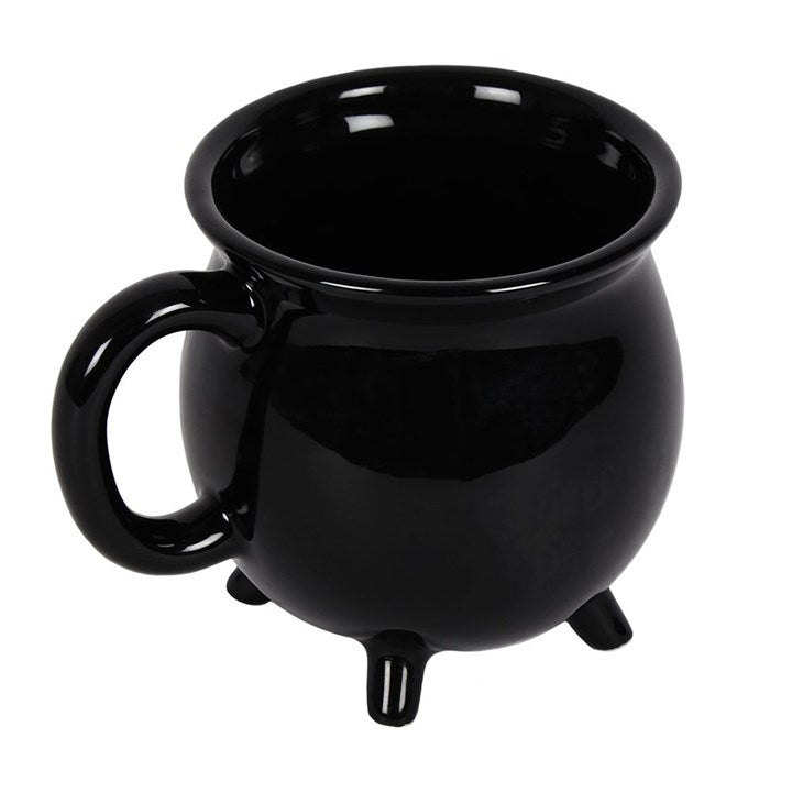Wiccan and Witch Black Cauldron Mug