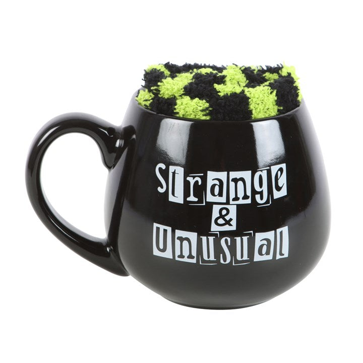 Wiccan and Witch Strange & Unusual Mug and Socks Set