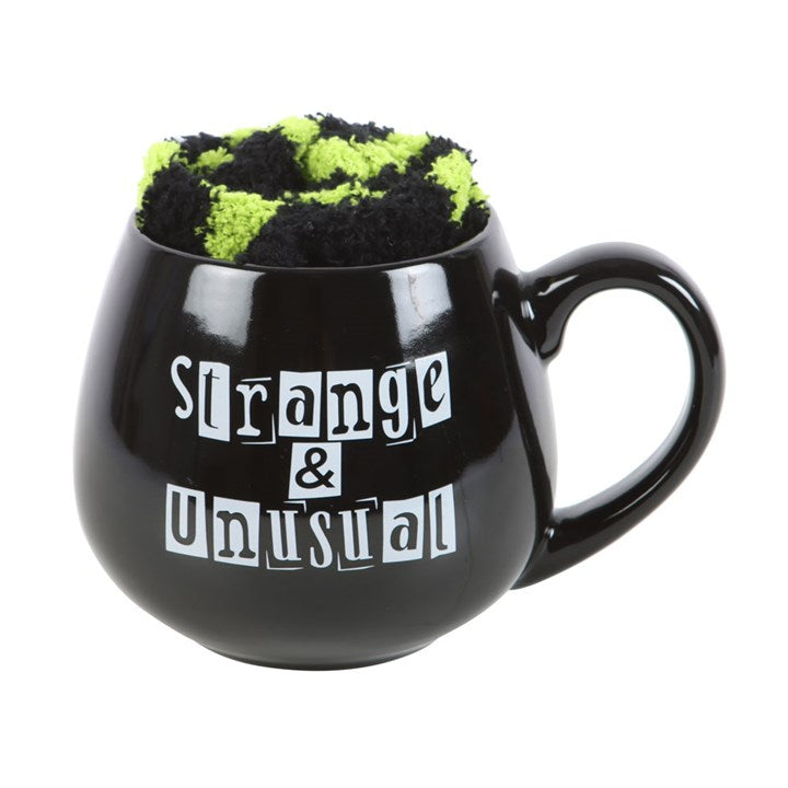 Wiccan and Witch Strange & Unusual Mug and Socks Set