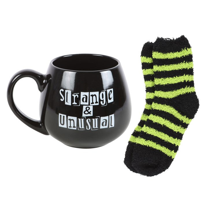 Wiccan and Witch Strange & Unusual Mug and Socks Set