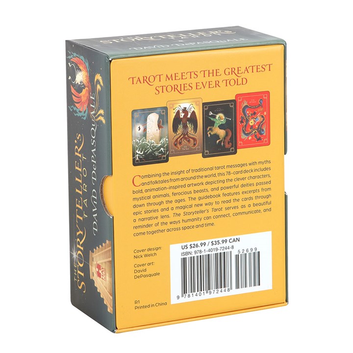 Wiccan and Witch The Storyteller's Tarot Cards