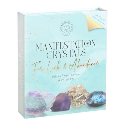 Mindful Crystal Gift Set – 7 Natural Gemstones for Focus & Intention