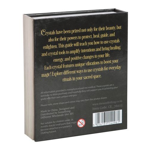 Mystical Crystal Symbol Gift Set – Decorative Gemstone & Guide Booklet
