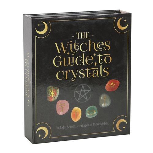 Mystical Crystal Symbol Gift Set – Decorative Gemstone & Guide Booklet